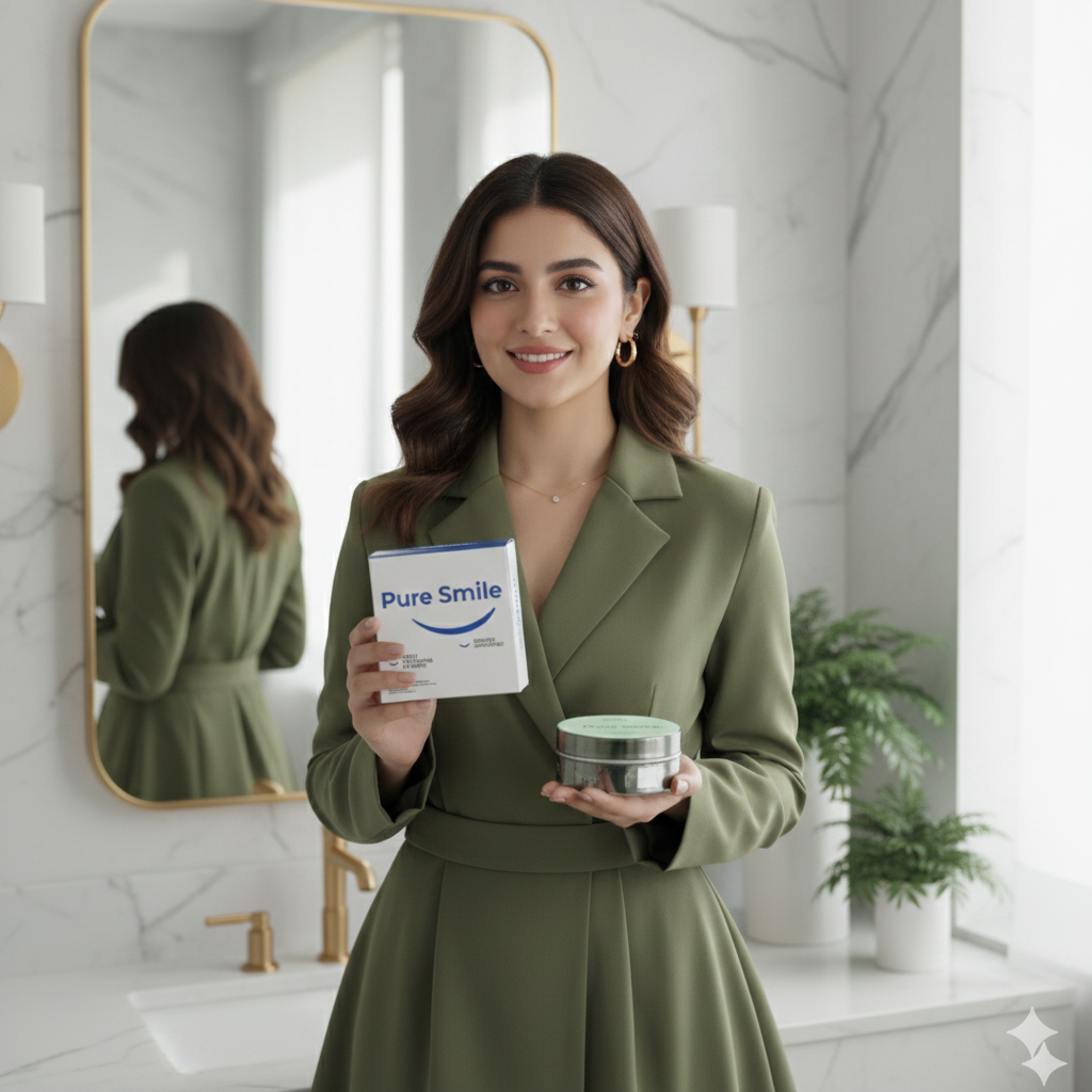 Pure Smile Herbal Whitening Teeth Powder